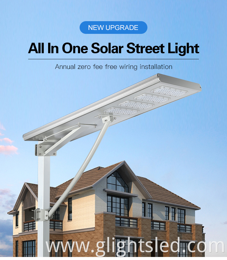 Best Quality Ip65 Smd 60watt 90watt 120watt 150watt All In One Integrated Solar Led Street Lamp